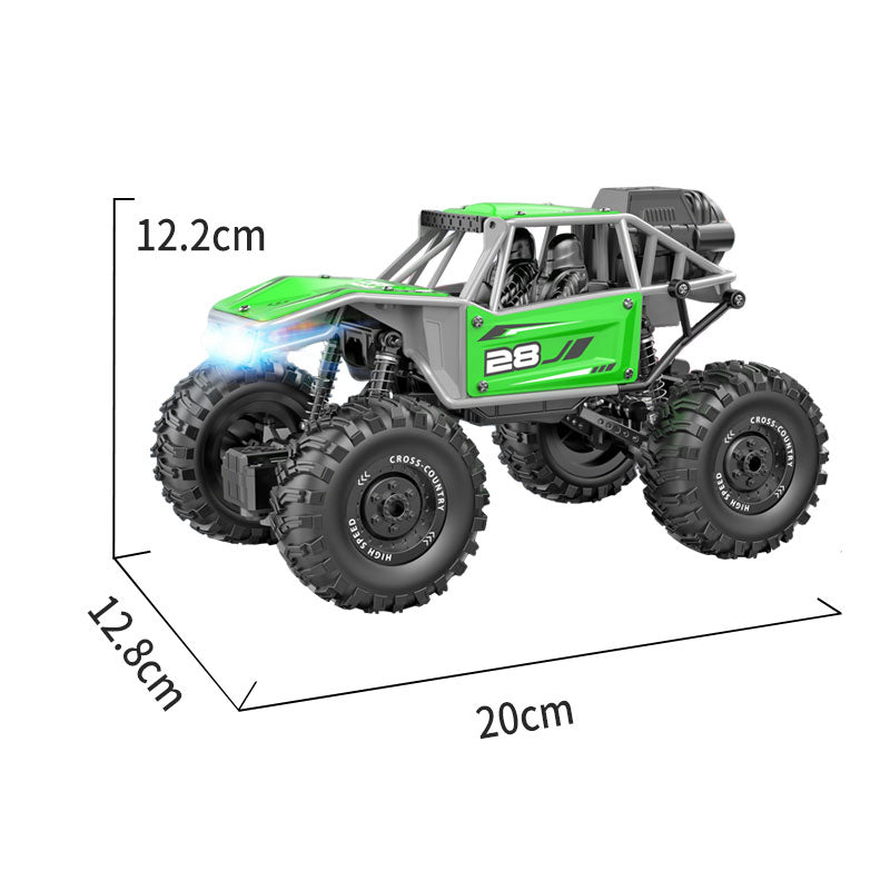 1:18 R/C Metal Cross Country Car With Light 3-C Ass'D