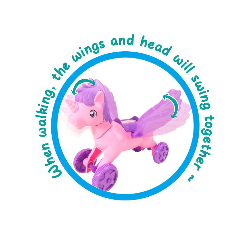 Pull-Go Unicorn