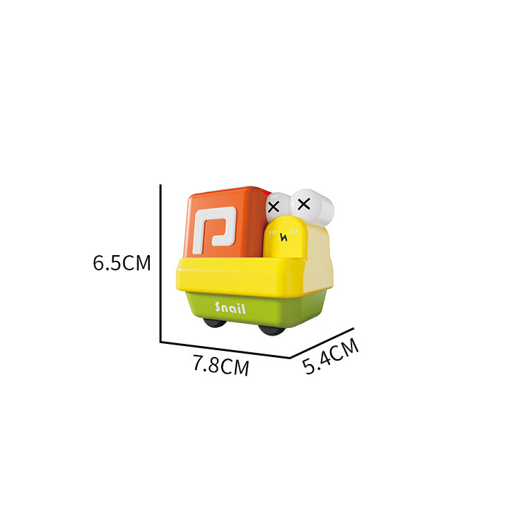 Press-Down Car