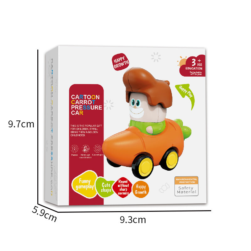 Pressure Cartoon Fruit & Vegatable Car