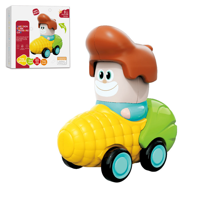 Pressure Cartoon Fruit & Vegatable Car