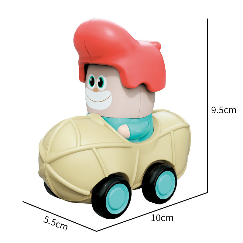 Pressure Cartoon Fruit & Vegatable Car