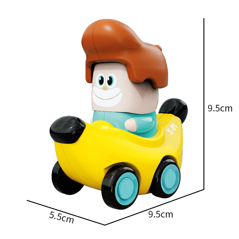 Pressure Cartoon Fruit & Vegatable Car