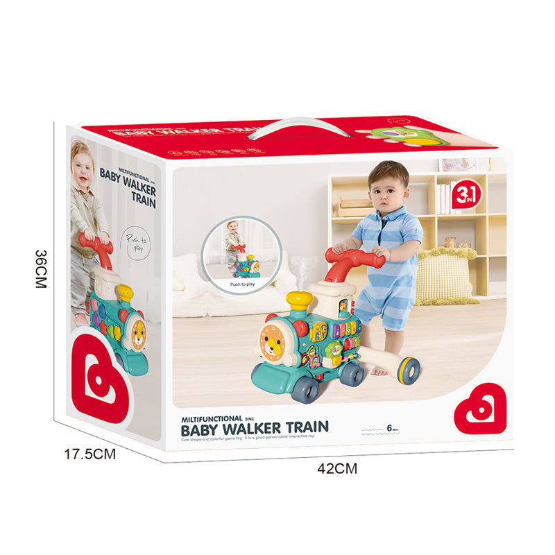 3 In 1 Baby Walker Train