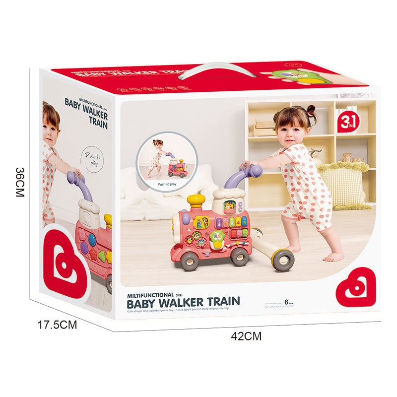 3 In 1 Baby Walker Train