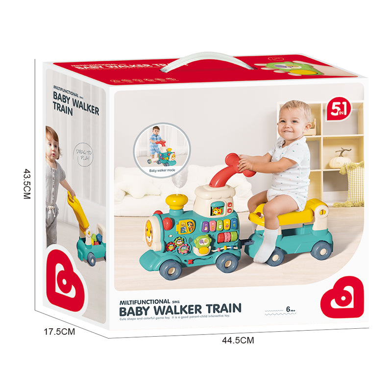 5 In 1 Baby Walker Train