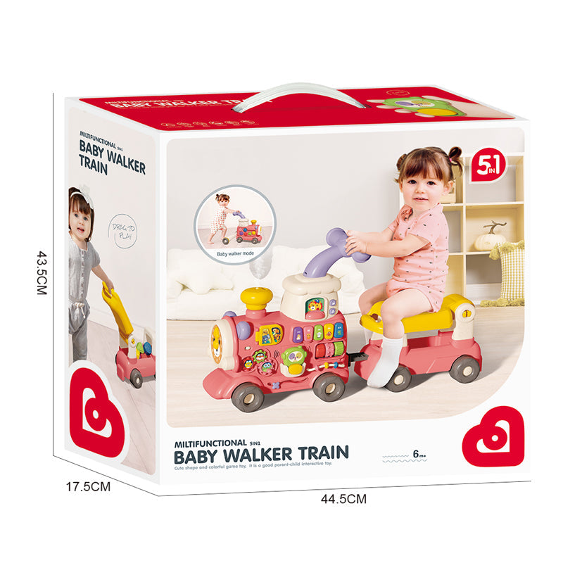5 In 1 Baby Walker Train