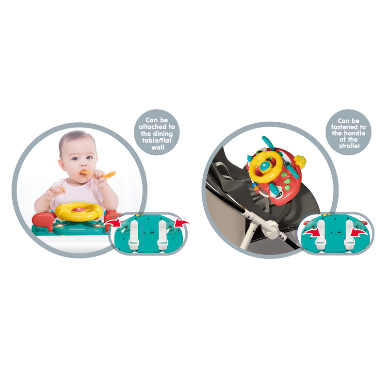 3 In 1 B/O Steering Wheel