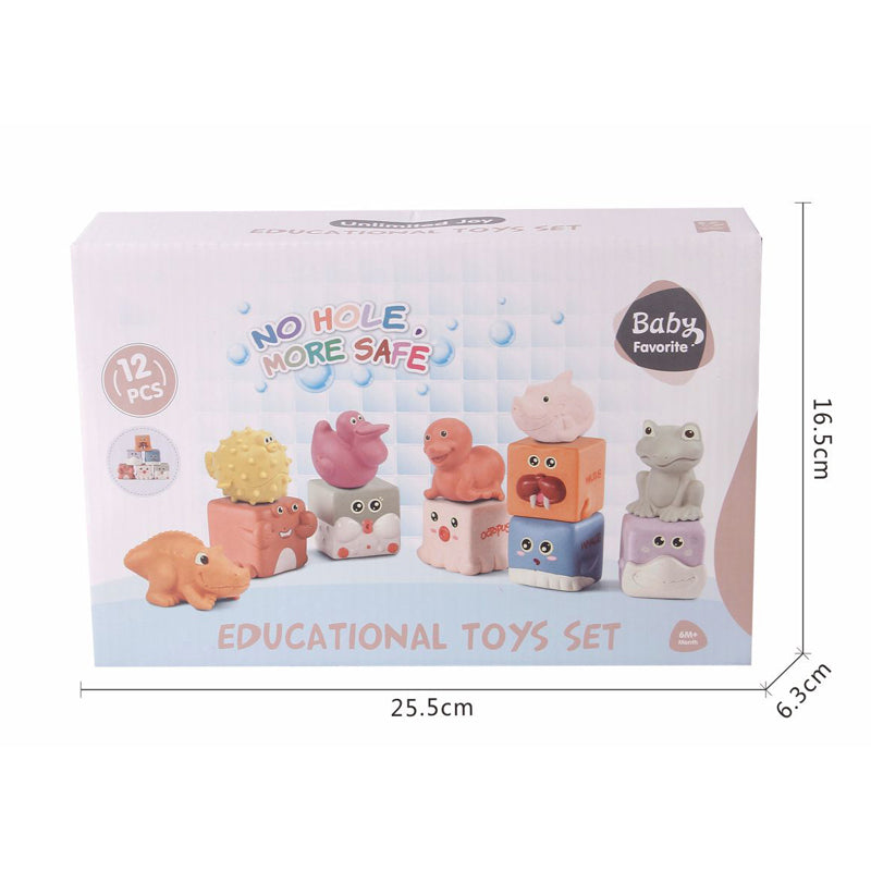 12Pcs Pvc Squeeze Toy
