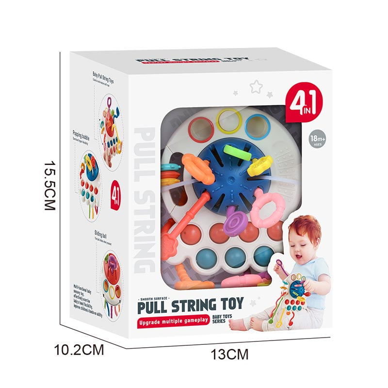 Pull String Toys 2-C Ass'D