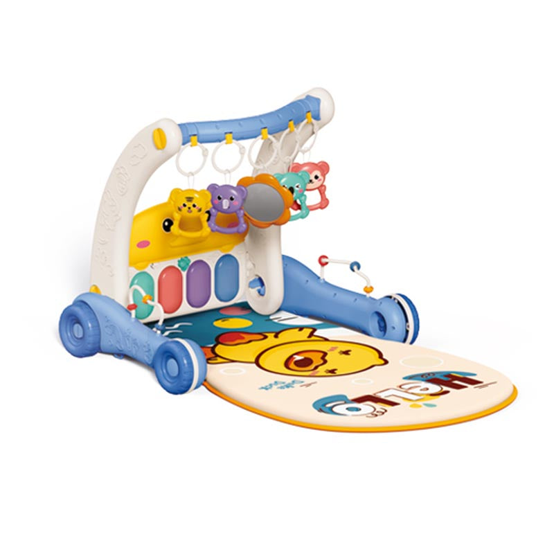2 In 1 Baby Walker & Piano Rack 3-C Ass'D