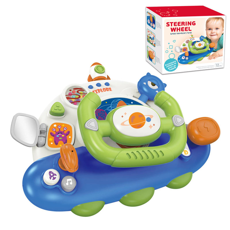 Steering Wheel With Light And Music And Sound