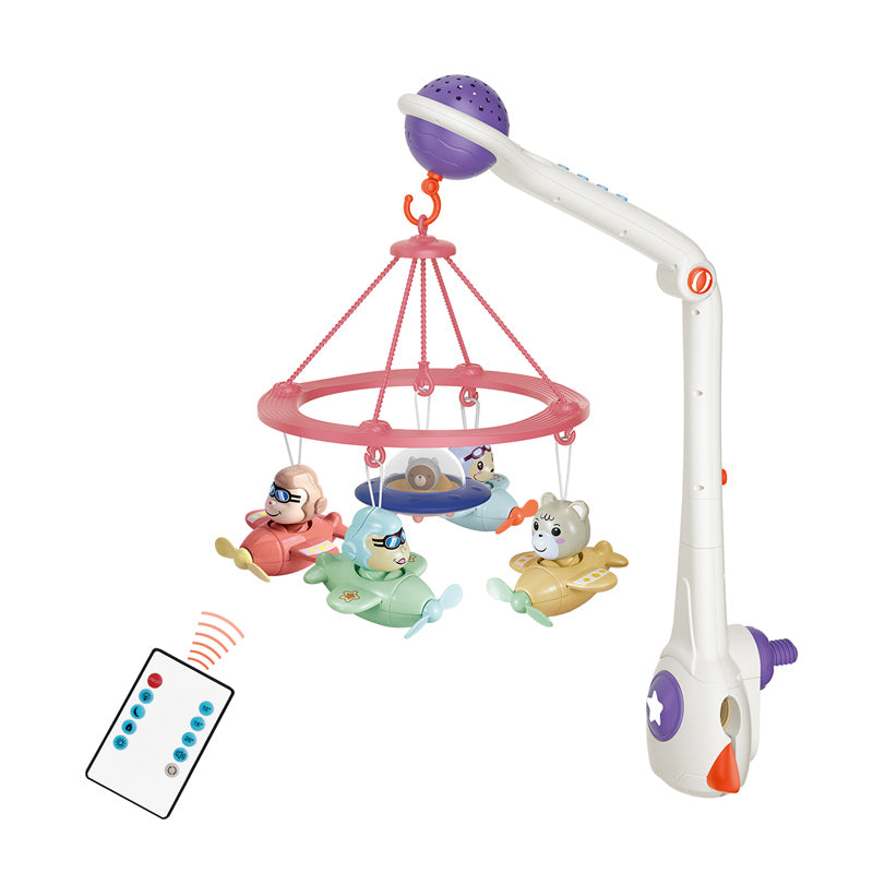 R/C Baby Bed Bell With Light And Music And Projection 2-C Ass'D