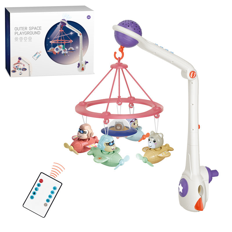 R/C Baby Bed Bell With Light And Music And Projection 2-C Ass'D