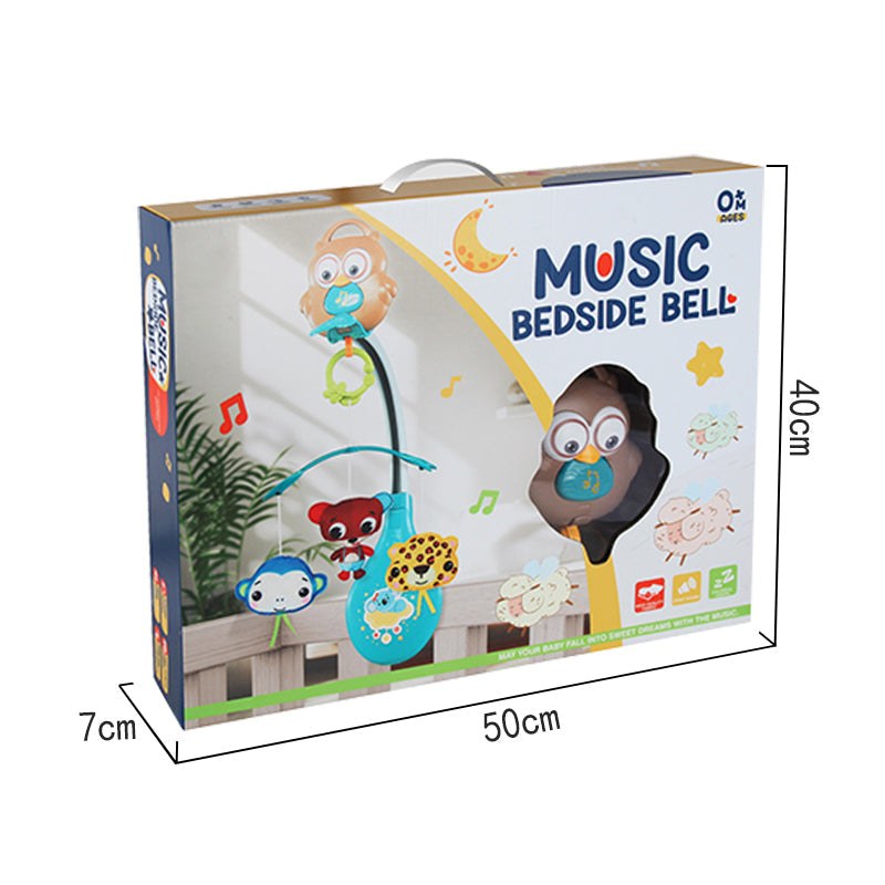Baby Bed Bell With Light And Music 2-C Ass'D