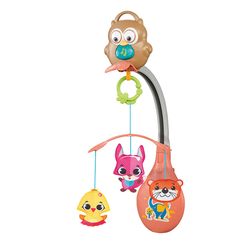 Baby Bed Bell With Light And Music 2-C Ass'D