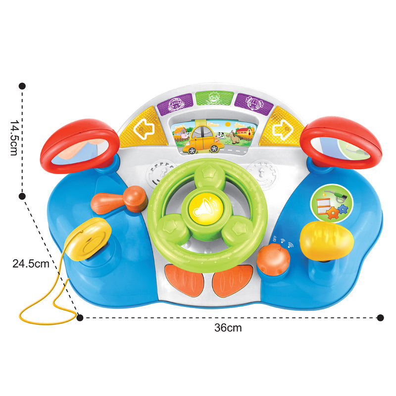 B/O Steering Wheel With Light And Music