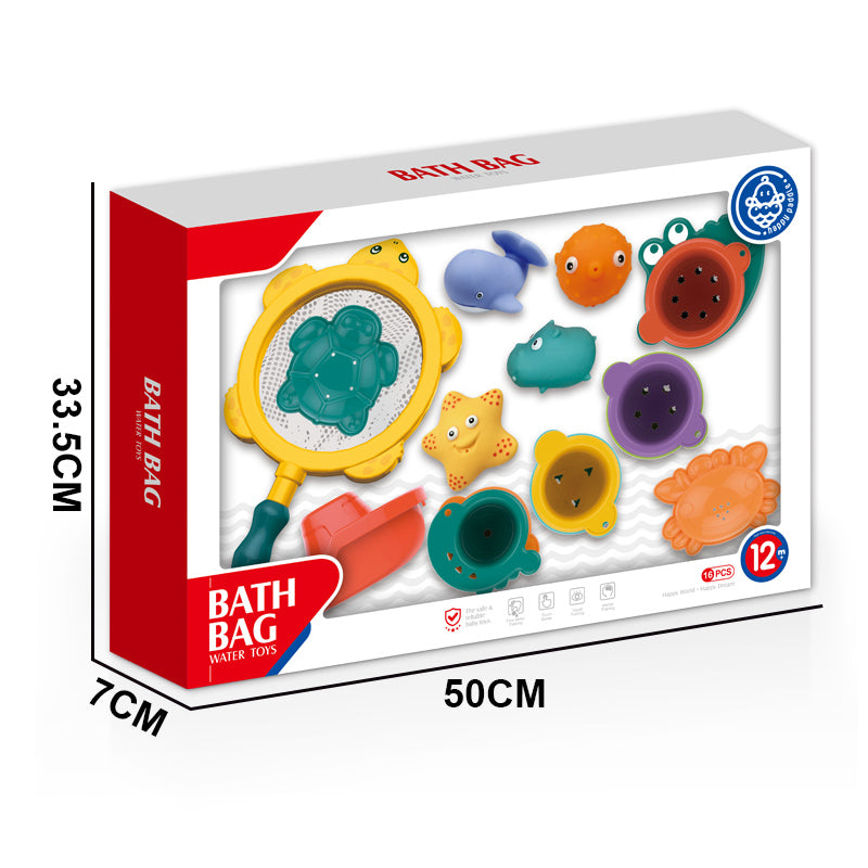Bath Toy/16Pcs
