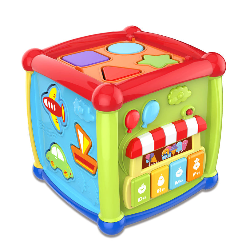 Blocks Box With Light And Music