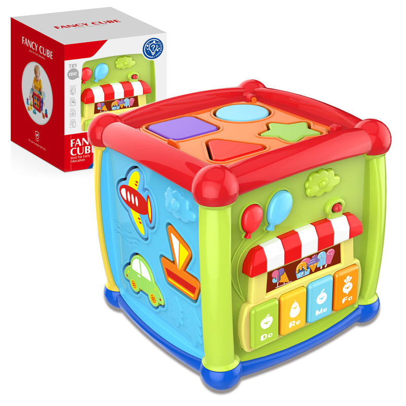 Blocks Box With Light And Music