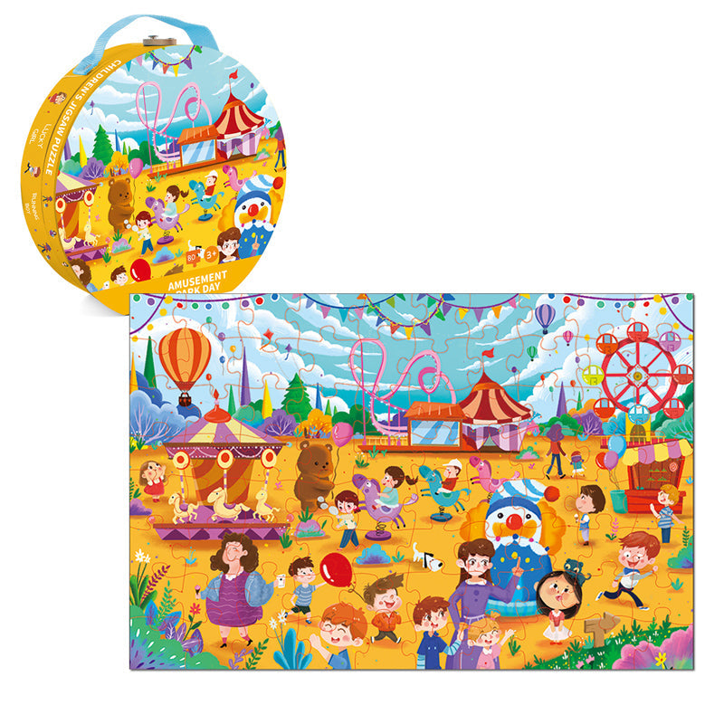 80Pcs Puzzle Game