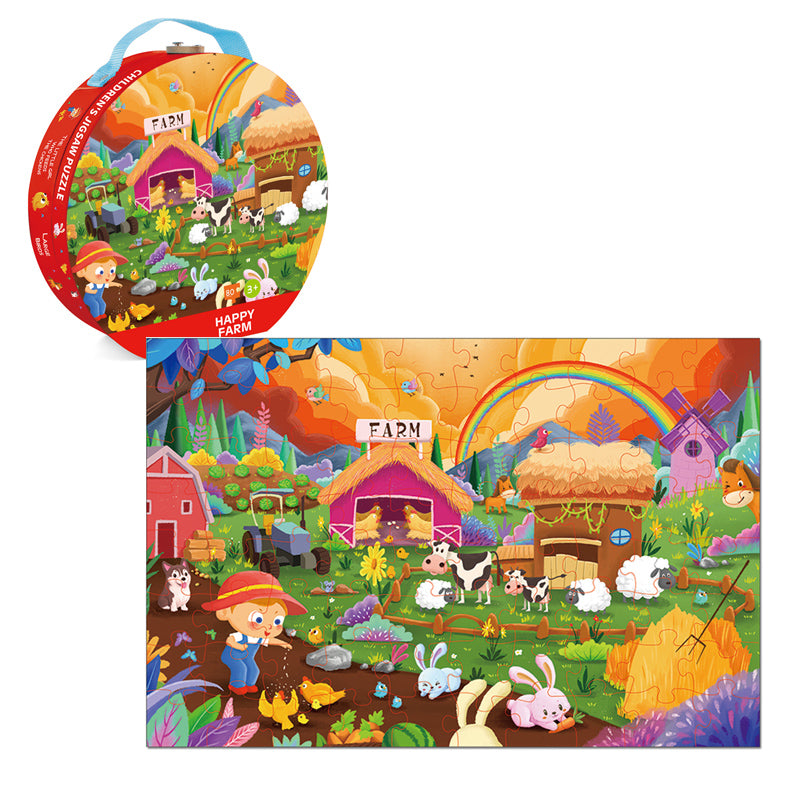 80Pcs Puzzle Game