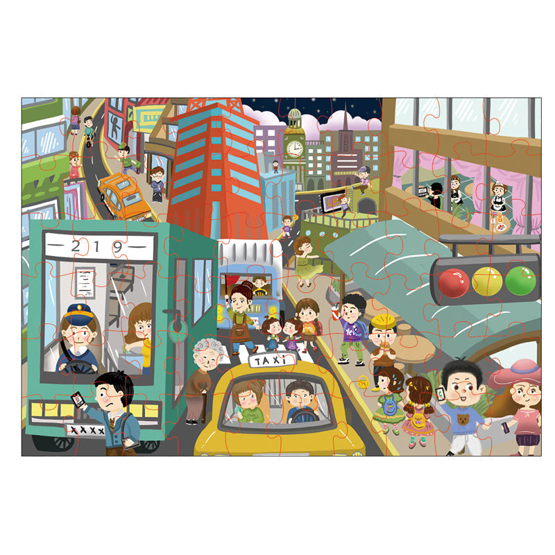 60Pcs Puzzle Game