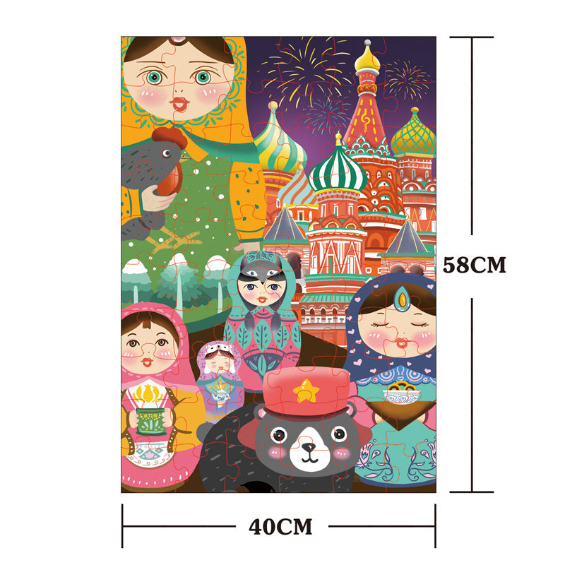 60Pcs Puzzle Game