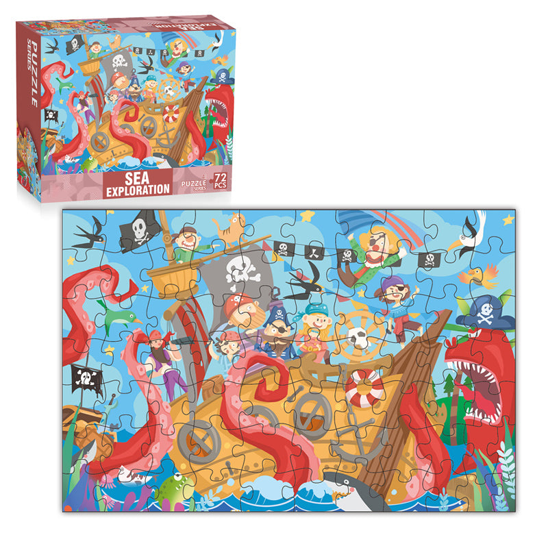 72Pcs Puzzle Game