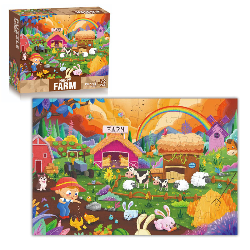 72Pcs Puzzle Game