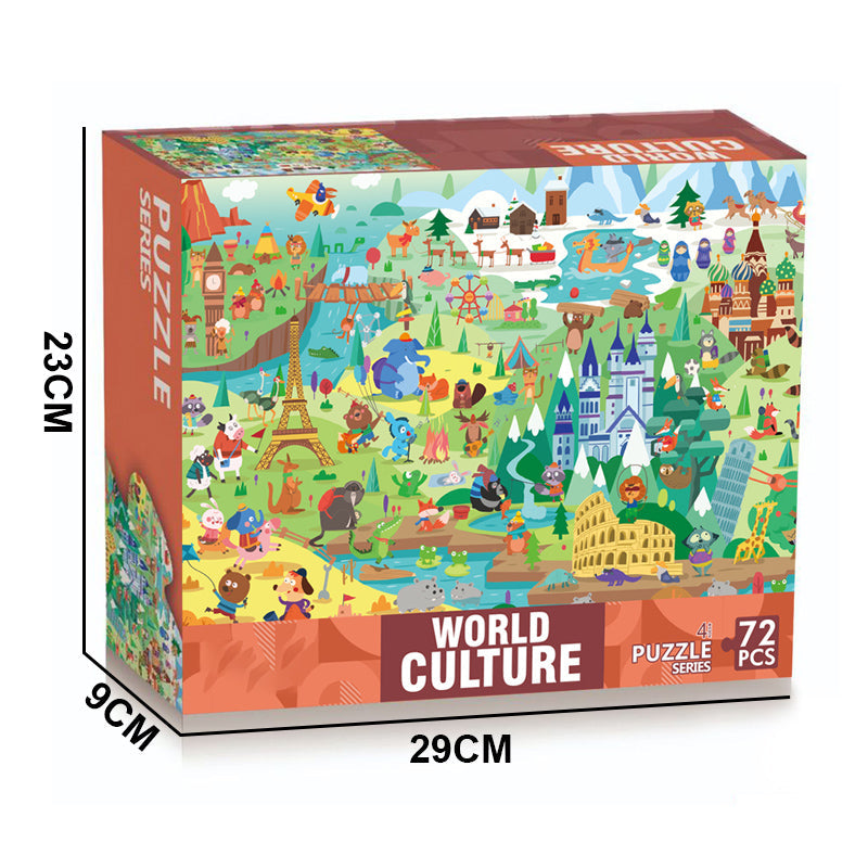 72Pcs Puzzle Game