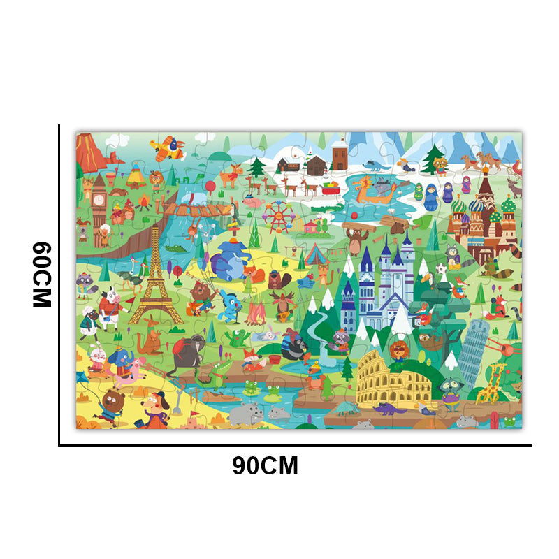 72Pcs Puzzle Game