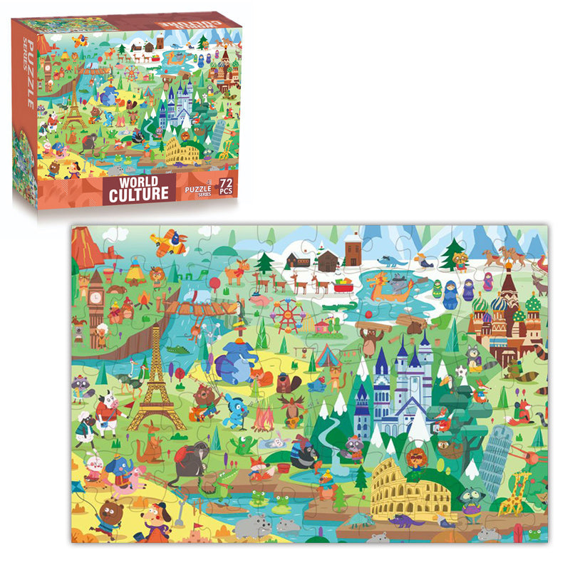 72Pcs Puzzle Game