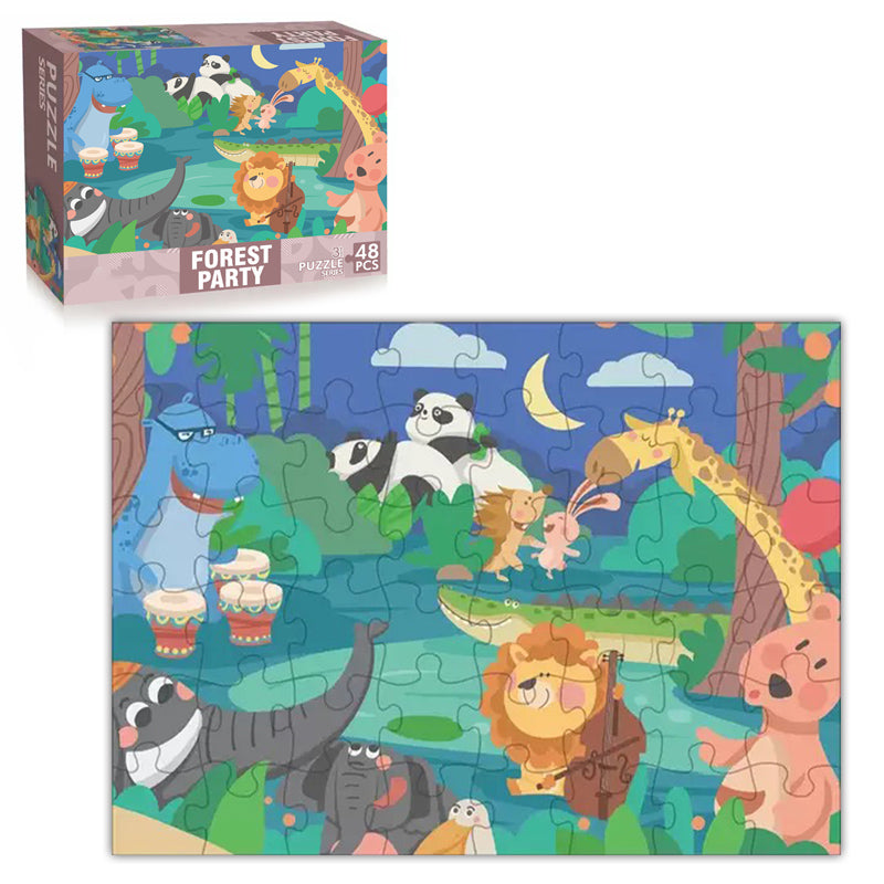 48Pcs Puzzle Game