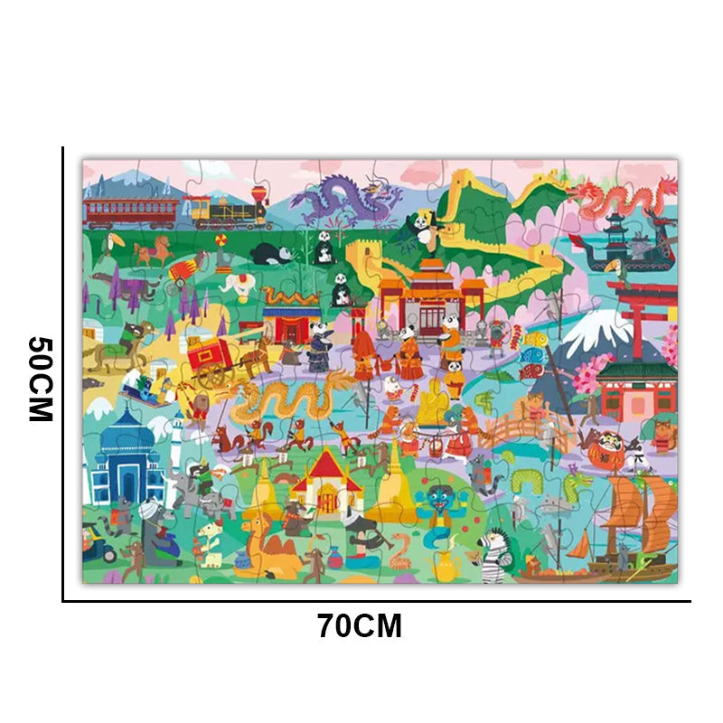 60Pcs Puzzle Game