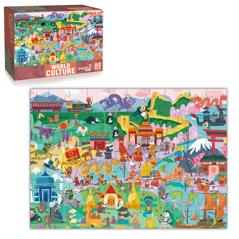 60Pcs Puzzle Game