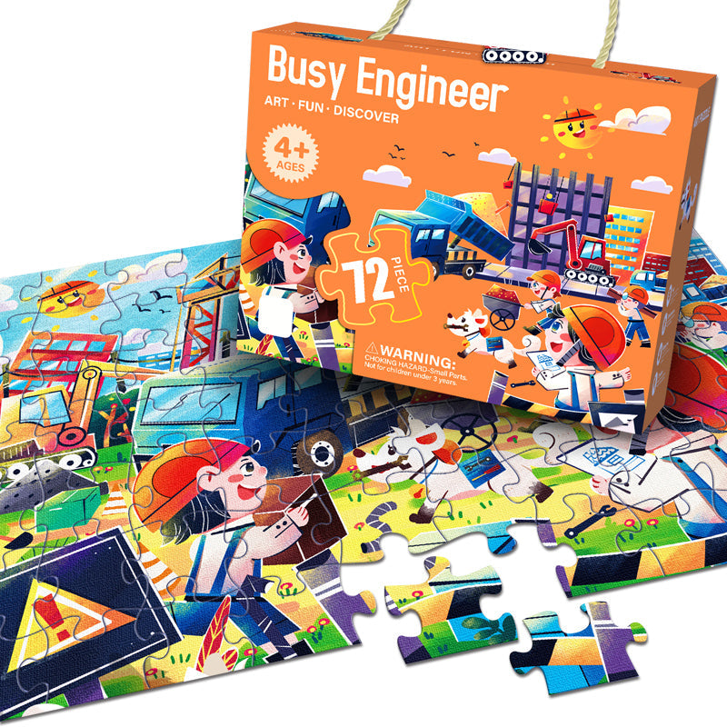 72Pcs Puzzle Game