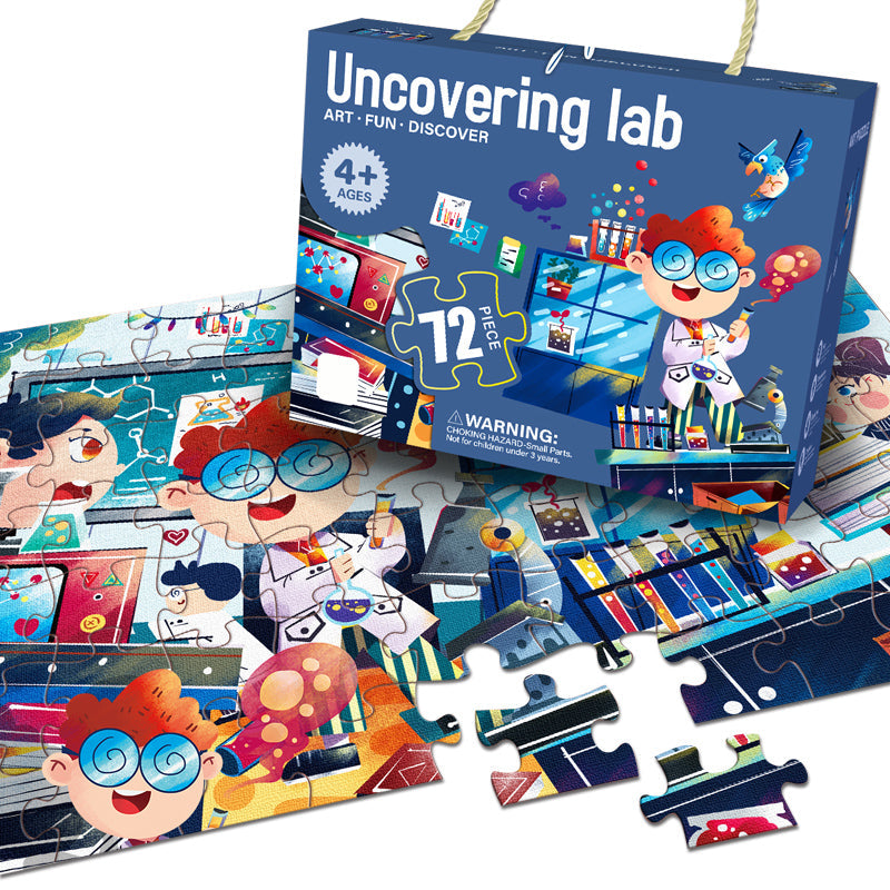 72Pcs Puzzle Game