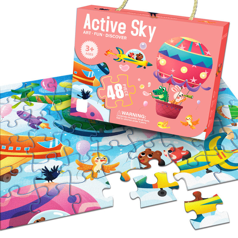 48Pcs Puzzle Game