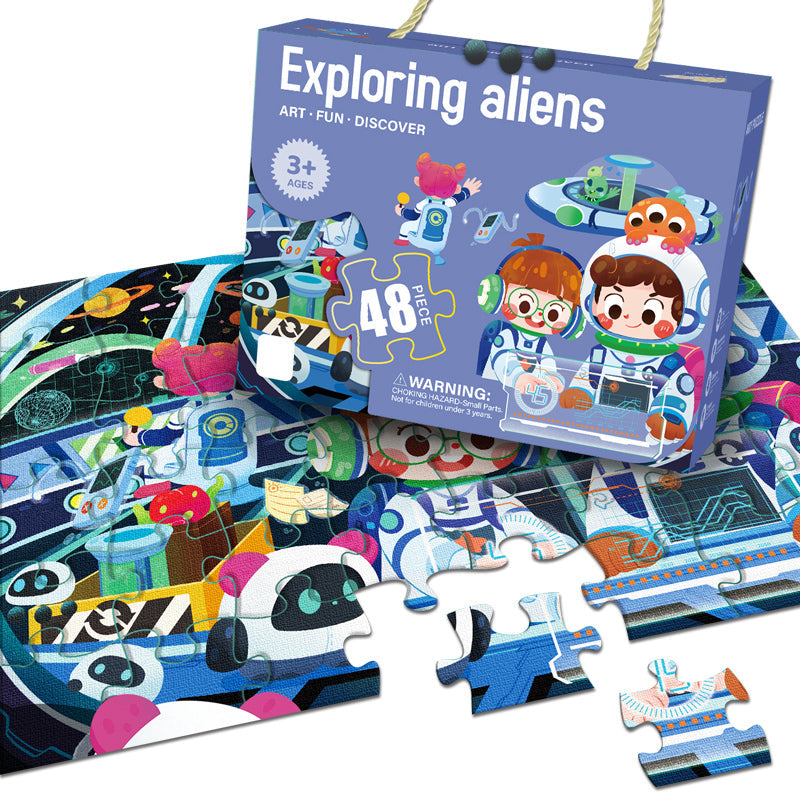 48Pcs Puzzle Game