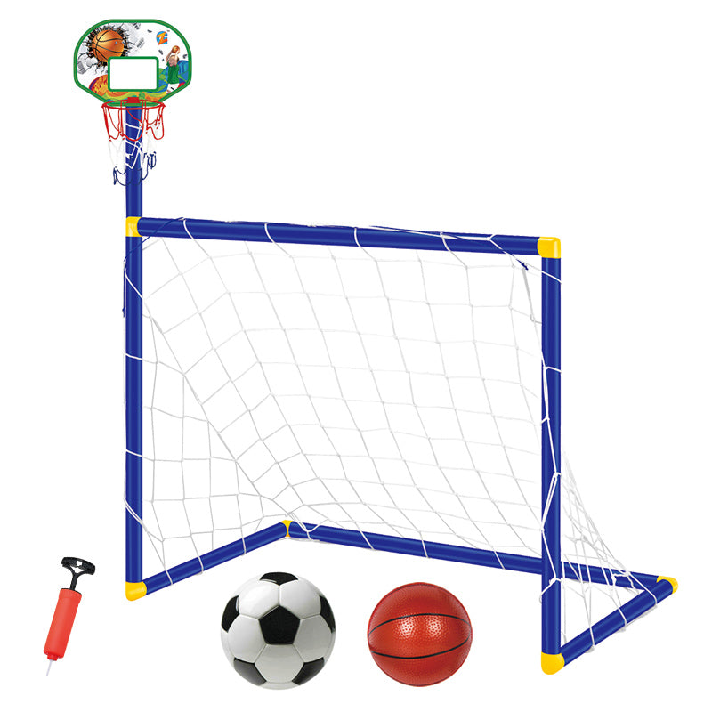 2 In 1 Basketball Rack+Football Game