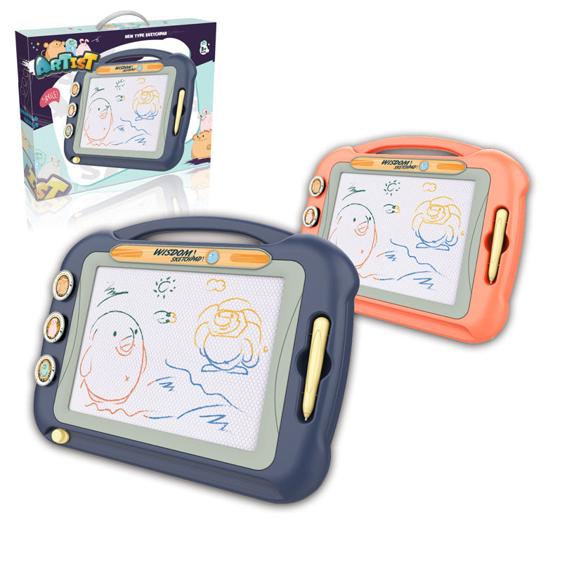 超大号彩色磁性印章画板/二色混装