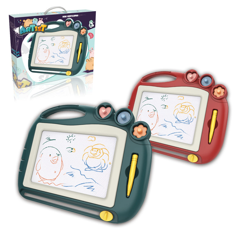 中号彩色磁性印章画板/二色混装