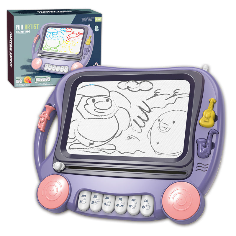 黑白琴画板/二色混装