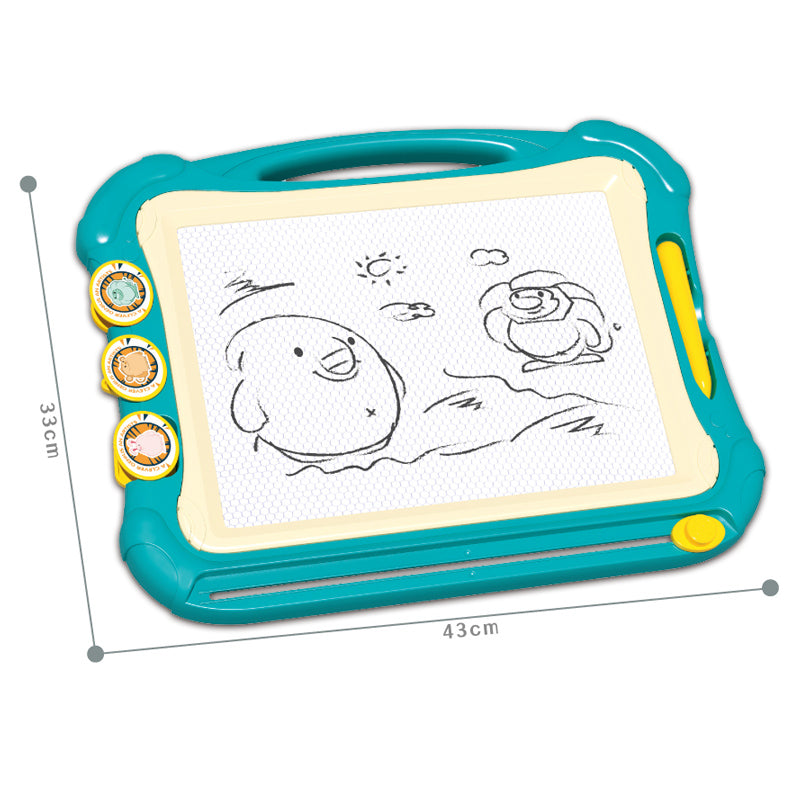 趣味黑白磁性画板/二色混装