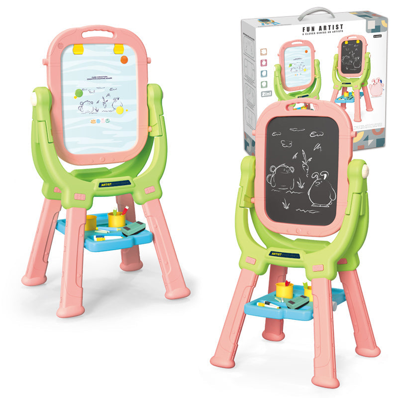 立式高支架画板/长腿,粉色