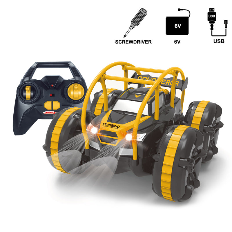 4-Way R/C Stunt Car With Light