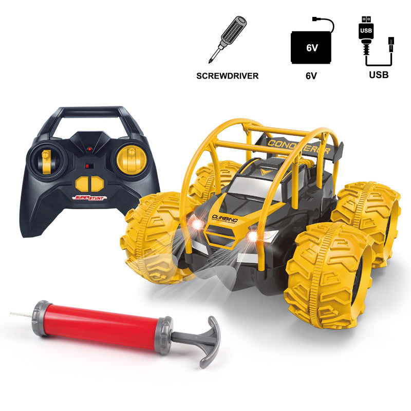 4-Way R/C Stunt Car With Light
