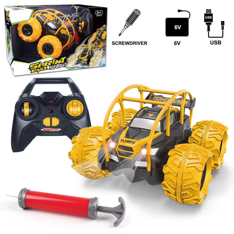 4-Way R/C Stunt Car With Light