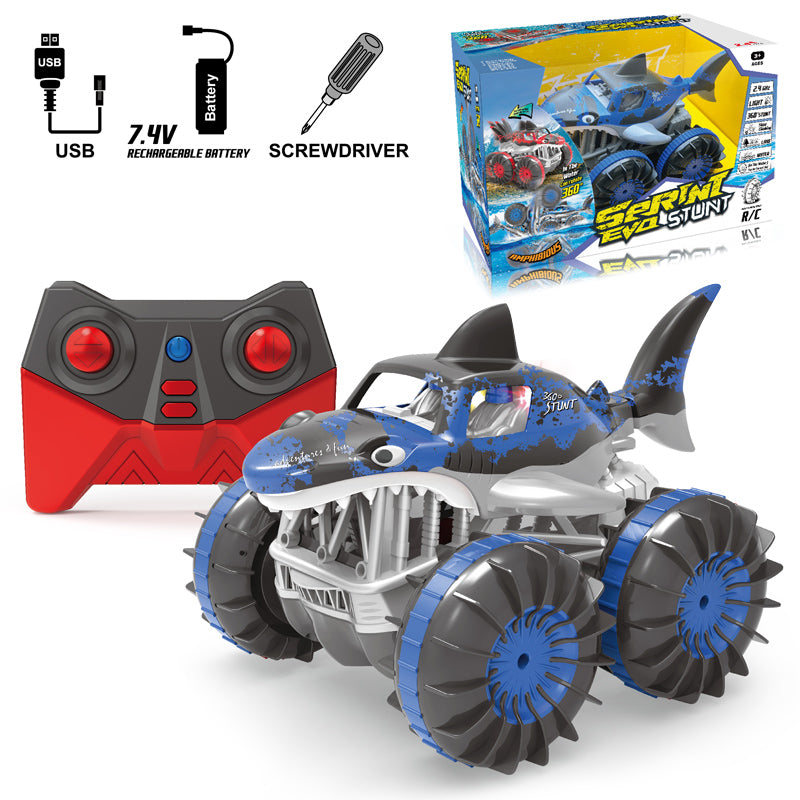 2.4G 5-Way R/C Stunt Car With Light/2-C Ass'D